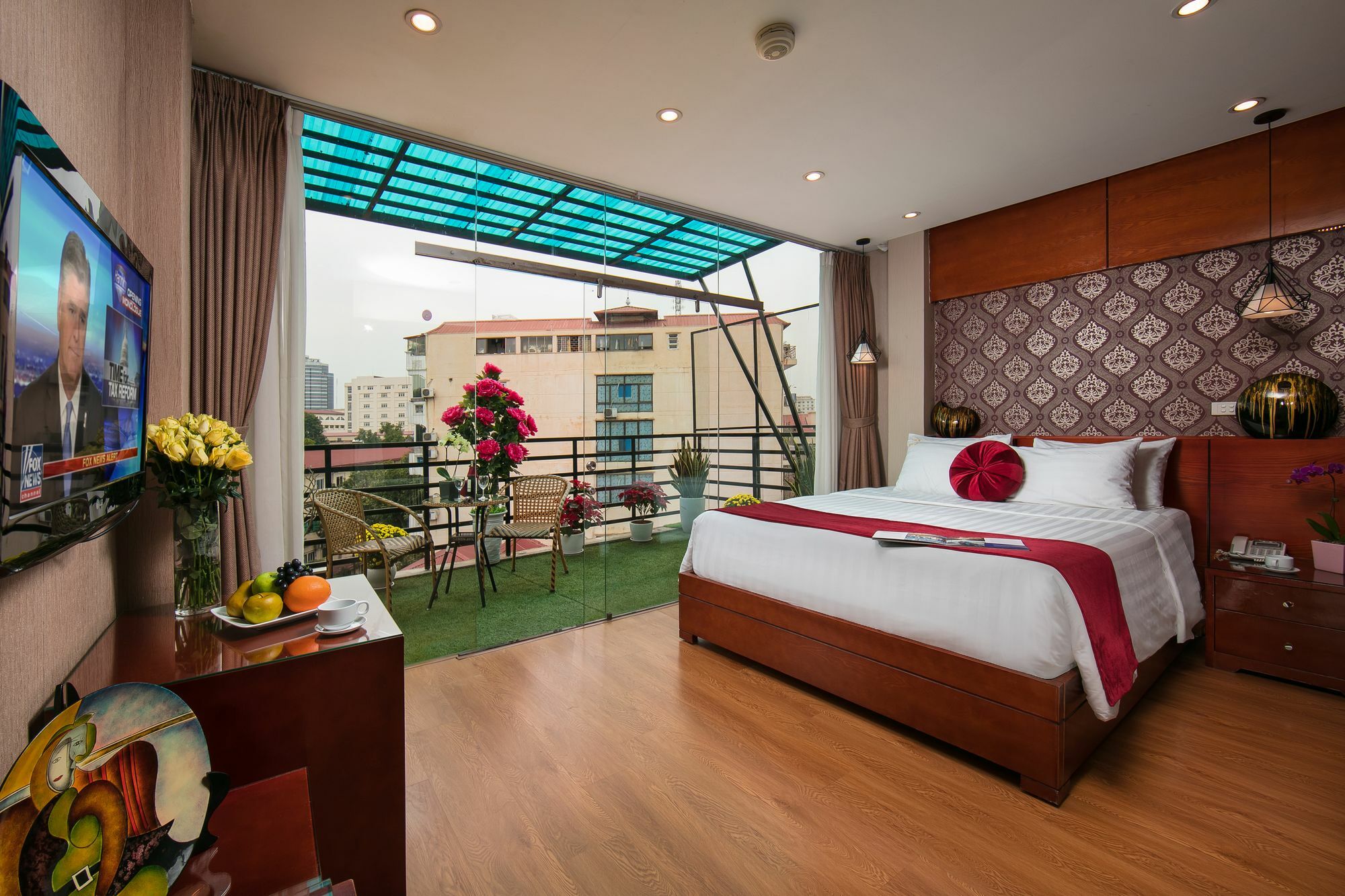 Hanoi Lotus Boutique Hotel Exterior foto