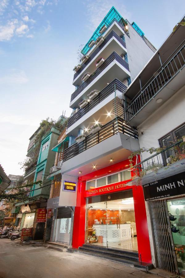 Hanoi Lotus Boutique Hotel Exterior foto