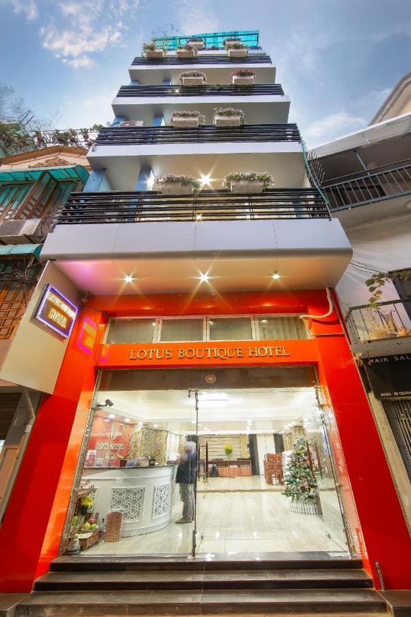 Hanoi Lotus Boutique Hotel Exterior foto
