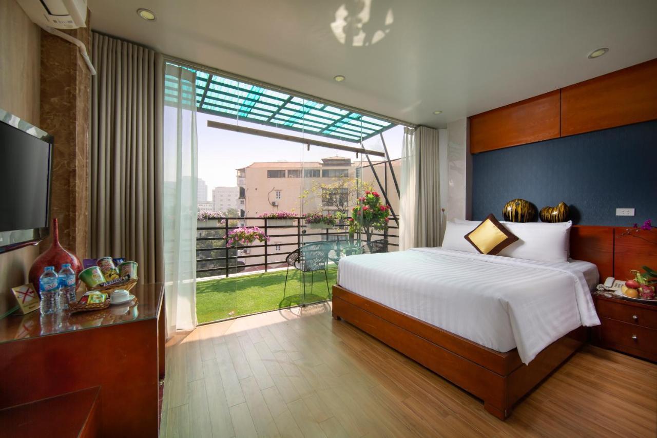 Hanoi Lotus Boutique Hotel Exterior foto