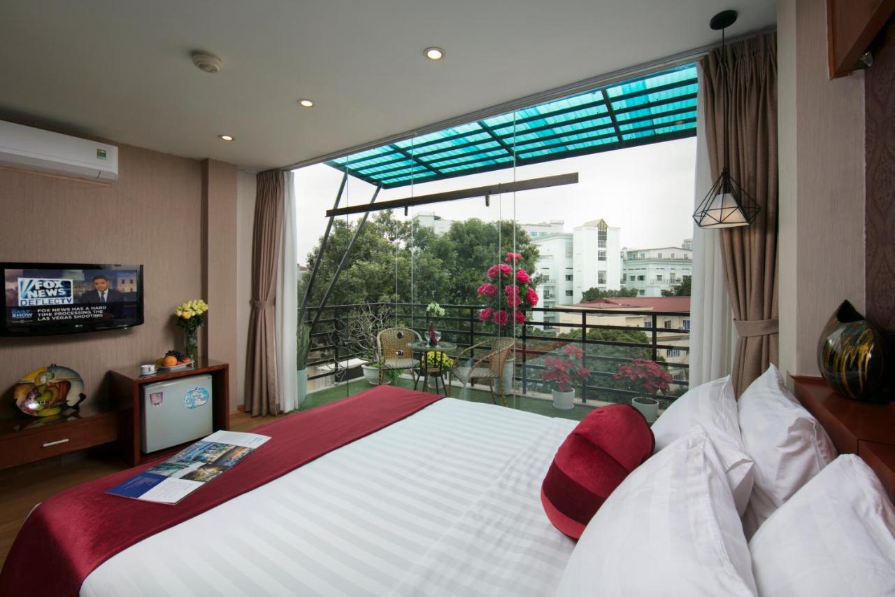 Hanoi Lotus Boutique Hotel Exterior foto